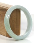 Baikalla Jewelry Jadeite Jade Bangle Bracelet Genuine Green Genuine Jadeite Jade Bangle (62.20 mm)