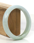 Baikalla Jewelry Jadeite Jade Bangle Bracelet Genuine Green Genuine Jadeite Jade Bangle (62.20 mm)