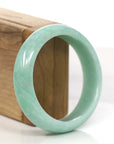 Baikalla Jewelry Jadeite Jade Bangle Bracelet High-quality Apple Green Natural Burmese Jadeite Jade Bangle (59.68 mm )