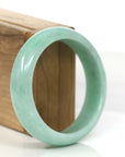 Baikalla Jewelry Jadeite Jade Bangle Bracelet High-quality Apple Green Natural Burmese Jadeite Jade Bangle (59.68 mm )