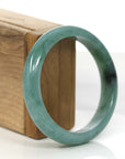 Baikalla Jewelry Jadeite Jade Bangle Bracelet Forest Green Classic Real Jadeite Jade Bangle Bracelet (57.34 mm)