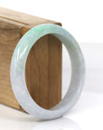 Baikalla Jewelry Jadeite Jade Bangle Bracelet Genuine Burmese Lavender & Green Jadeite Jade Bangle Bracelet (56.23 mm)