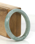 Baikalla Jewelry Jadeite Jade Bangle Bracelet Genuine Blue-Green Classic Real Jadeite Jade Bangle Bracelet (57.34 mm)