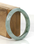 Baikalla Jewelry Jadeite Jade Bangle Bracelet Genuine Blue-Green Classic Real Jadeite Jade Bangle Bracelet (57.34 mm)