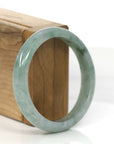 Baikalla Jewelry Jadeite Jade Bangle Bracelet Genuine Blue-Green Classic Real Jadeite Jade Bangle Bracelet (57.34 mm)