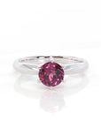 Baikalla Jewelry Gold Sapphire Ring 5 14k White Gold Purple Garnet Ring