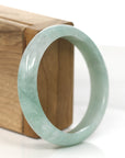 Baikalla Jewelry Jadeite Jade Bangle Bracelet Genuine Burmese Green Jadeite Jade Bangle Bracelet (56.80 mm)