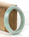 Baikalla Jewelry Jadeite Jade Bangle Bracelet Genuine Burmese Green Jadeite Jade Bangle Bracelet (56.80 mm)