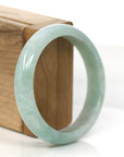 Baikalla Jewelry Jadeite Jade Bangle Bracelet Genuine Burmese Green Jadeite Jade Bangle Bracelet (56.80 mm)