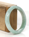 Baikalla Jewelry Jadeite Jade Bangle Bracelet Genuine Burmese Green Jadeite Jade Bangle Bracelet (56.80 mm)