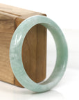 Baikalla Jewelry Jadeite Jade Bangle Bracelet Genuine Burmese Green Jadeite Jade Bangle Bracelet (56.80 mm)