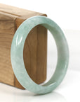 Baikalla Jewelry Jadeite Jade Bangle Bracelet Genuine Burmese Green Jadeite Jade Bangle Bracelet (56.80 mm)