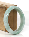Baikalla Jewelry Jadeite Jade Bangle Bracelet Genuine Burmese Green Jadeite Jade Bangle Bracelet (56.80 mm)