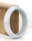 Baikalla Jewelry Jadeite Jade Bangle Bracelet Genuine Burmese Lavender Jadeite Jade Bangle Bracelet (58.47 mm)