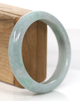 Baikalla Jewelry Jadeite Jade Bangle Bracelet Genuine Burmese Green Jadeite Jade Bangle Bracelet (56.80 mm)