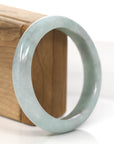 Baikalla Jewelry Jadeite Jade Bangle Bracelet Genuine Burmese Green Jadeite Jade Bangle Bracelet (56.80 mm)