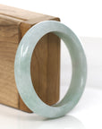 Baikalla Jewelry Jadeite Jade Bangle Bracelet Genuine Burmese Green Jadeite Jade Bangle Bracelet (56.80 mm)
