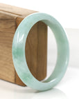 Baikalla Jewelry Jadeite Jade Bangle Bracelet Classic Green Genuine Jadeite Jade Bangle (56.77 mm )