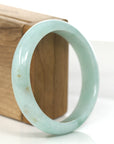 Baikalla Jewelry Jadeite Jade Bangle Bracelet Classic Green Genuine Jadeite Jade Bangle (56.77 mm )