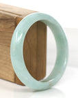 Baikalla Jewelry Jadeite Jade Bangle Bracelet Classic Green Genuine Jadeite Jade Bangle (56.77 mm )