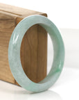 Baikalla Jewelry Jadeite Jade Bangle Bracelet Genuine Burmese Green Jadeite Jade Bangle Bracelet (56.80 mm)