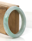 Baikalla Jewelry Jadeite Jade Bangle Bracelet Genuine Burmese Green Jadeite Jade Bangle Bracelet (56.80 mm)