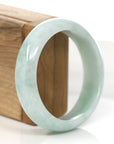 Baikalla Jewelry Jadeite Jade Bangle Bracelet Baikalla Natural Lavender- Green Jadeite Jade Bangle Bracelet (56.24 mm)