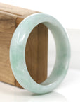 Baikalla Jewelry Jadeite Jade Bangle Bracelet Baikalla Natural Lavender- Green Jadeite Jade Bangle Bracelet (56.24 mm)