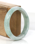Baikalla Jewelry Jadeite Jade Bangle Bracelet Genuine Burmese Green Jadeite Jade Bangle Bracelet (56.80 mm)