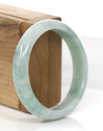 Baikalla Jewelry Jadeite Jade Bangle Bracelet Genuine Burmese Green Jadeite Jade Bangle Bracelet (56.80 mm)