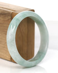 Baikalla Jewelry Jadeite Jade Bangle Bracelet Genuine Burmese Green Jadeite Jade Bangle Bracelet (56.80 mm)