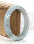 Baikalla Jewelry Jadeite Jade Bangle Bracelet Baikalla "Classic Bangle" Blue-Green Genuine Burmese Jadeite Jade Bangle Bracelet (57.57 mm)