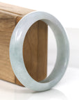 Baikalla Jewelry Jadeite Jade Bangle Bracelet Baikalla "Classic Bangle" Blue-Green Genuine Burmese Jadeite Jade Bangle Bracelet (57.57 mm)