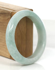 Baikalla Jewelry Jadeite Jade Bangle Bracelet Genuine Burmese Green Jadeite Jade Bangle Bracelet (56.80 mm)