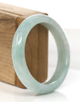 Baikalla Jewelry Jadeite Jade Bangle Bracelet Genuine Burmese Green Jadeite Jade Bangle Bracelet (56.80 mm)