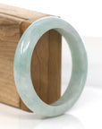 Baikalla Jewelry Jadeite Jade Bangle Bracelet Genuine Burmese Green Jadeite Jade Bangle Bracelet (56.80 mm)