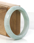 Baikalla Jewelry Jadeite Jade Bangle Bracelet Genuine Burmese Green Jadeite Jade Bangle Bracelet (56.80 mm)