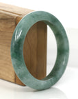 Baikalla Jewelry Jadeite Jade Bangle Bracelet Baikalla Forest Green Classic Real Jadeite Jade Bangle Bracelet (58.92mm)