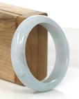 Baikalla Jewelry Jadeite Jade Bangle Bracelet Baikalla "Classic Bangle" Ice Lavender Jadeite Jade Bangle ( 57.47 mm )