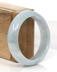 Baikalla Jewelry Jadeite Jade Bangle Bracelet Baikalla "Classic Bangle" Ice Lavender Jadeite Jade Bangle ( 57.47 mm )