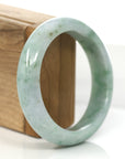 Baikalla Jewelry Jadeite Jade Bangle Bracelet Baikalla "Classic Bangle" Green Natural Burmese Jadeite Jade Bangle ( 57.62mm )