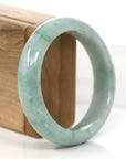 Baikalla Jewelry Jadeite Jade Bangle Bracelet Baikalla "Classic Bangle" Green Natural Burmese Jadeite Jade Bangle ( 57.62mm )