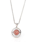 Baikalla Jewelry Gemstone Pendant Necklace Pendant Only / Red Sunstone 14k White Gold Genuine A Royal Oregon Red Sunstone Pendant Necklace