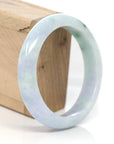 Baikalla Jewelry Jadeite Jade Bangle Bracelet Baikalla™ "Classic Bangle" Genuine Burmese Green Jadeite Jade Bangle Bracelet (58.45 mm)