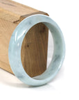 Baikalla Jewelry Jade Bangle Genuine Burmese Green Jadeite Jade Bangle Bracelet (59.08 mm)