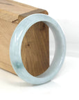 Baikalla Jewelry Jadeite Jade Bangle Bracelet Classic Real Jade Jadeite Bangle Bracelet (56.64 mm)