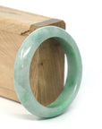 Baikalla Jewelry Jadeite Jade Bangle Bracelet Genuine Burmese Forest Green Jadeite Jade Bangle Bracelet (54.8 mm)