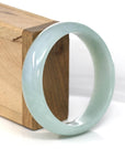 Baikalla Jewelry Jadeite Jade Bangle Bracelet Genuine Burmese Green Jadeite Jade Bangle Bracelet (59.21 mm)