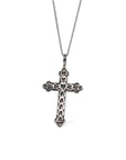 Baikalla Jewelry 24K Pure Yellow Gold Pendant 18K White Gold Cross Pendant Necklace With Diamond