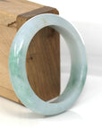 Baikalla Jewelry Jade Bangle Genuine Burmese Green Jadeite Jade Bangle Bracelet (54.26 mm)